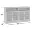 Meuble télé 58 po à 4 portes pour téléviseur de 65 po ou moins Arloine-698721263