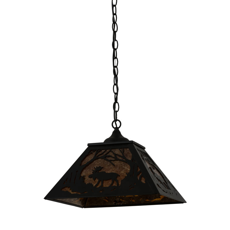 Luminaire suspendu conique 2 lumières 2 lumières