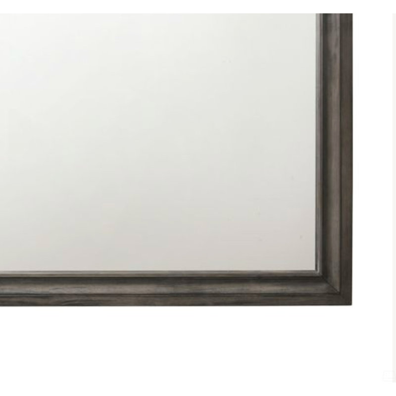 Rectangular Mirror, Gray, 36" x 47"