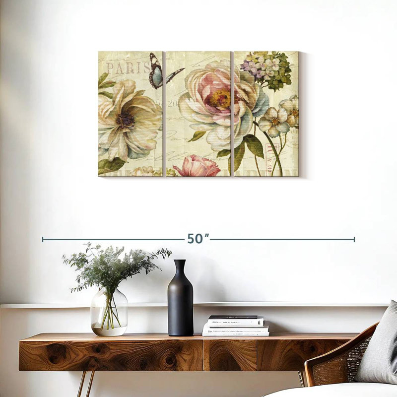 Harnek Marche De Fleurs IV, H 20 po x l 33 po