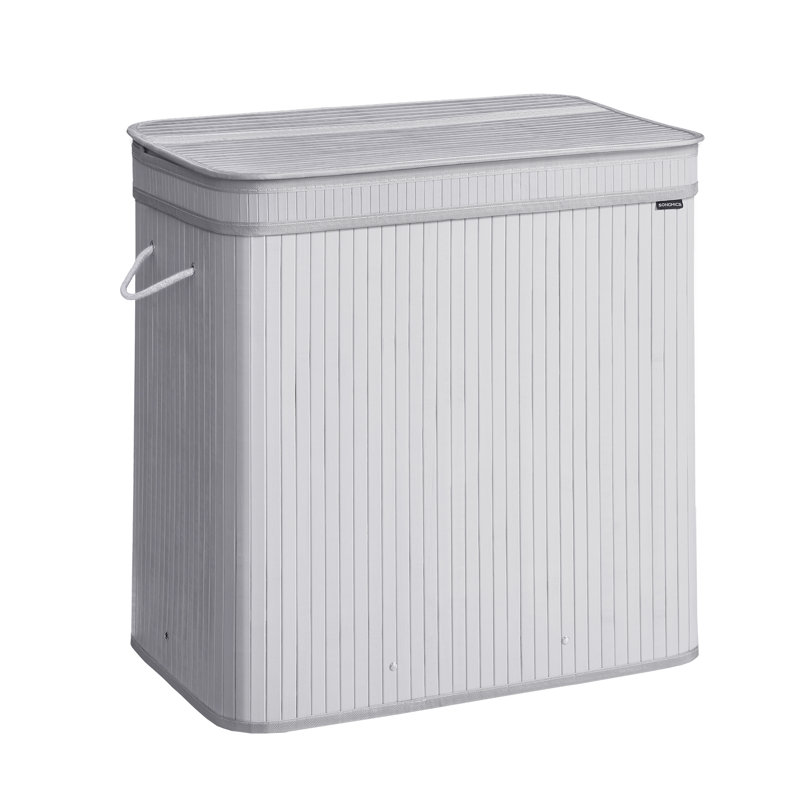 Bamboo Laundry Hamper with Handles