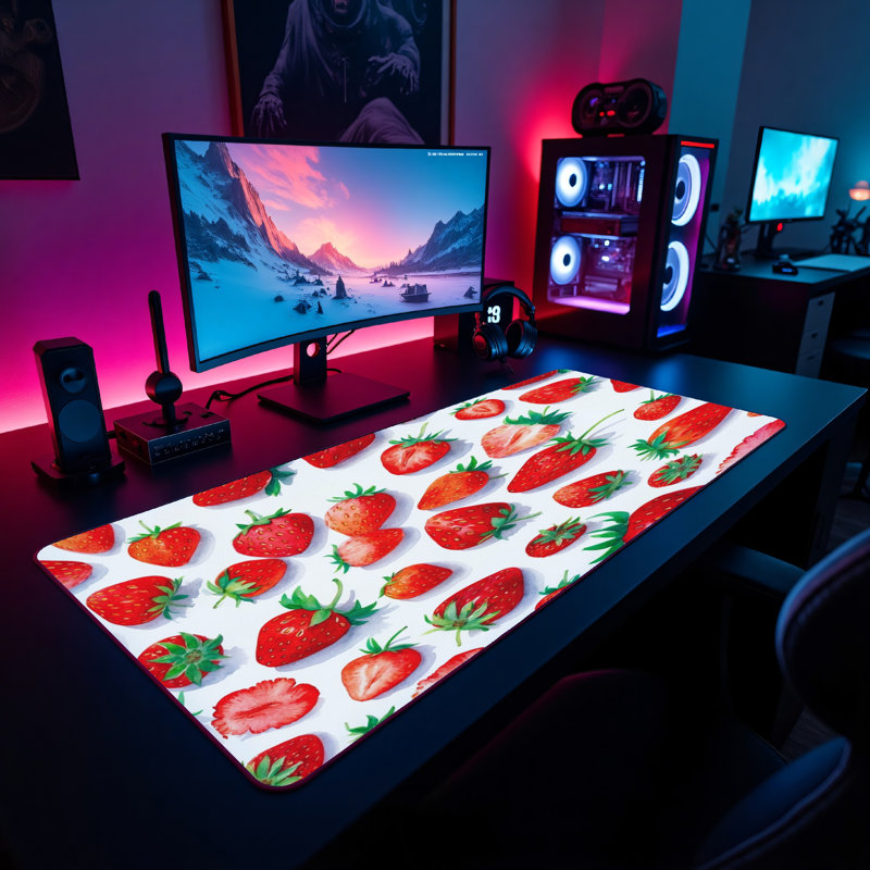 Polyester Desk Pad, 14.4x12.1