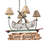 Personalized Canoe 4 Light Chandelier