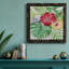 Fleurs tropicales - Peinture sur toile encadrée-1294675133-1294675135