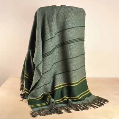 Hand Woven Throw Blanket