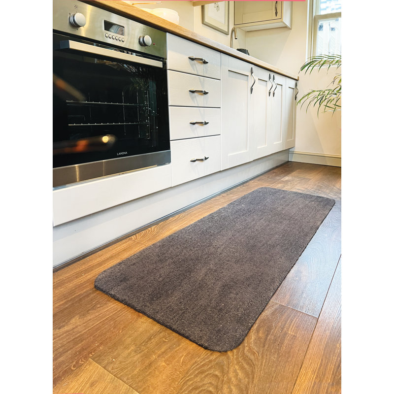 So Soft Indoor Doormat, Brown, Rectangle 80 x 100 cm