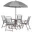 Steel Patio Dining Set Table,-1082129600