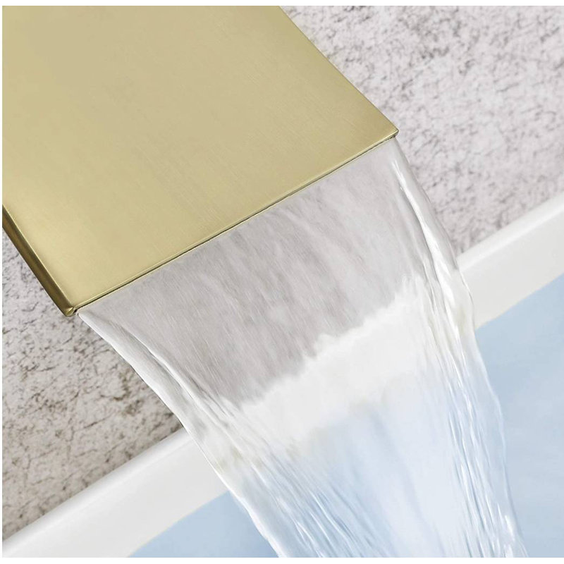Wall Waterfall Faucet with Diverter