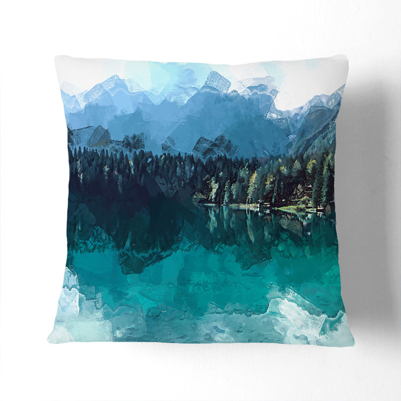 Square Throw Cushion, 55cm H x 55cm W x 20cm D