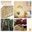 16'' 2-Light Hand-Woven Rattan Pendant Light