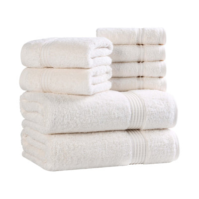Alexia 8-Piece Egyptian Cotton Towel Set