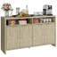 Fluted Storage Cabinet