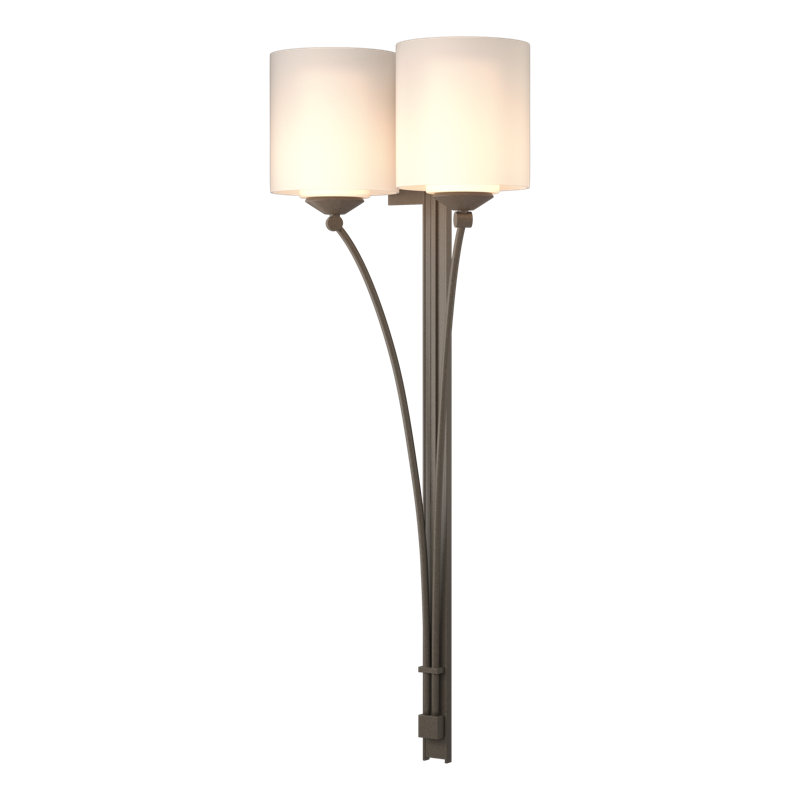 Formae 2 - Light Dimmable Wallchiere, Dark Smoke, Opal