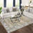 Oriental Machine Washable Area Rug for Living Room Non-Slip Indoor Carpet with Rubber Backing for Bedroom Dining Room Office Farmhouse-1477785932