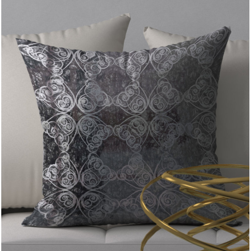 Housse d’oreiller carrée mémorable Plump, 24 po x 24 po