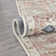 Tapis oriental rouille oriental