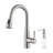 Bari Pull Down Single Handle Kitchen Faucet with Soap Dispenser-73388000