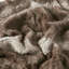 1 jeté en fausse fourrure 50X60 "1PC-121319955-121319966
