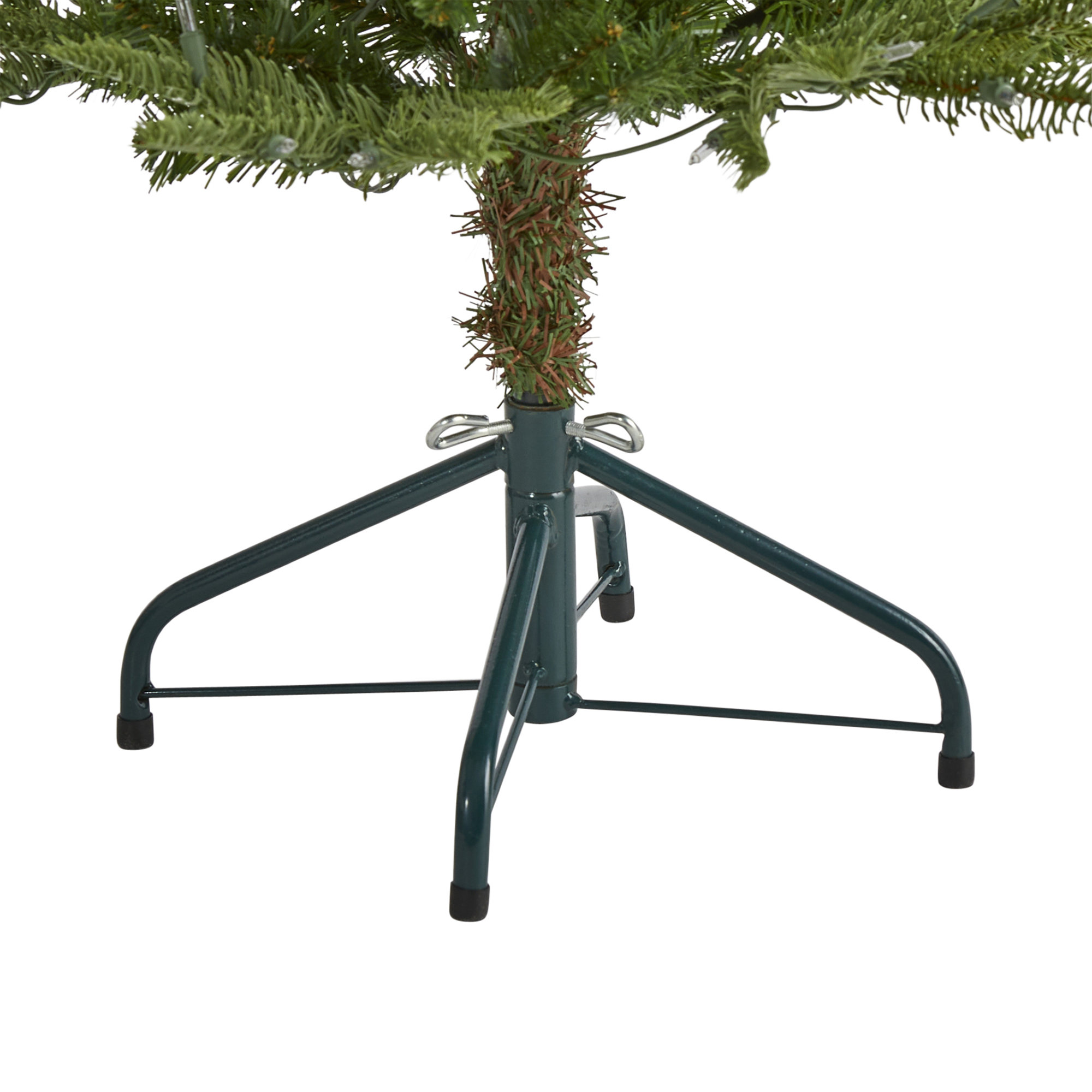 Lighted Artificial Spruce Christmas Tree, 4' H