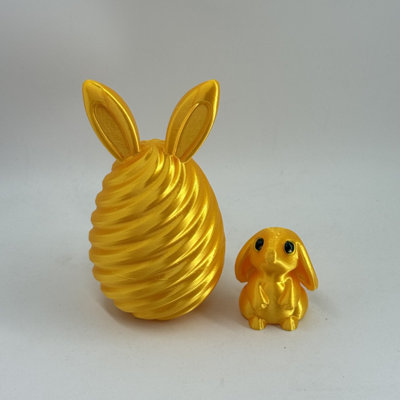 Easter Basket Stuffers  Printed Bunny Egg Set With Mini Cute  Inside Surprise  Printed Toys Home Office Desk Decor Easter Decorations Gifts For Teen