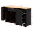 Multi-Functional Storage Sideboard, Extendable Dining Table, Adjustable Shelves, 3-Tier Pull-Out Rack-559098441