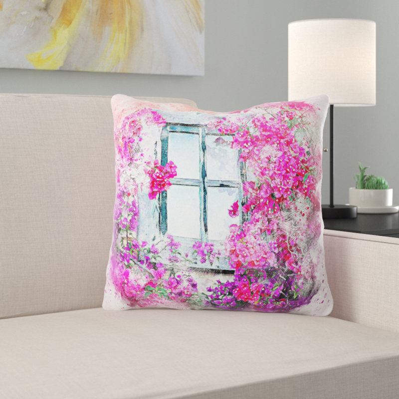  Coussin Window, Microsuède, Intérieur