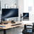 Pneumatic Arm Single Laptop Desk Mount