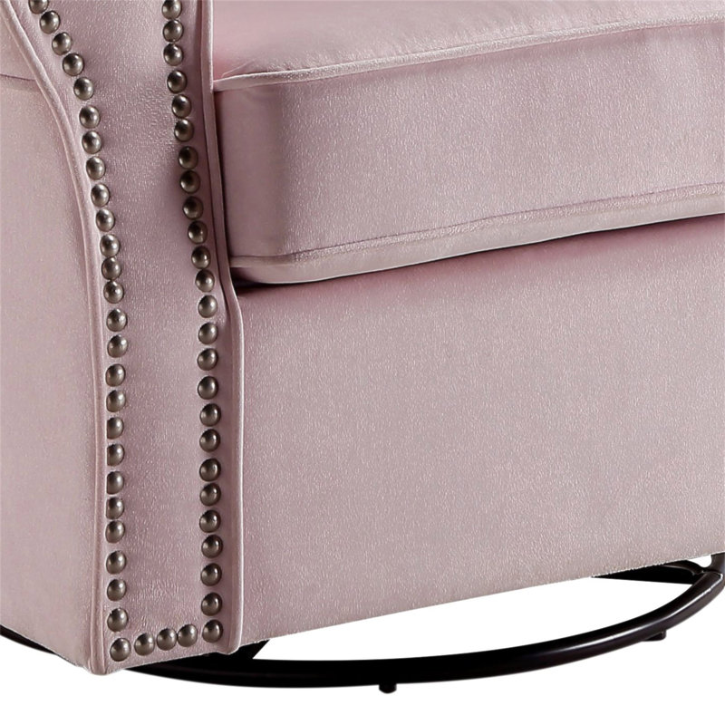 Fauteuil coulissant Tamaki, Rose