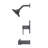 Deckard Dual Function Tub and Shower Faucet-35197850