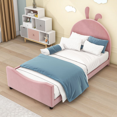 Allinah Upholstered Platform Bed by Zoomie Kids