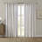 Polyester Curtains,Curtain Panel with Tufted Stripe and Lining-2037735086