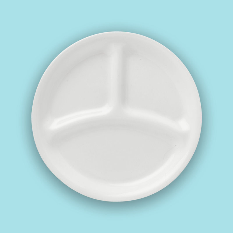 Livingware 8.5" Divided Dish