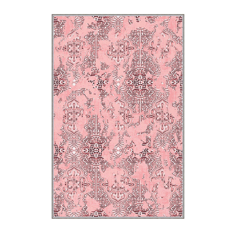 Premium 3D Printed Area Rug, 4.6 x 6.6 Feet, 100% Polyester, Antibacterial, Non-Slip PVC Felt Bottom | 8 mm Pile Height, Machine Washable, Durable & Stylish for Living Room, Bedroom, & Home Décor