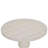 Caesar Traditional Round Pedestal End Table
