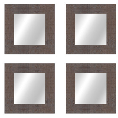 Flat Beveled Wall Mirror