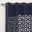 Aikeem Polyester Trellis Cutout Curtain Panel Pair-973133022