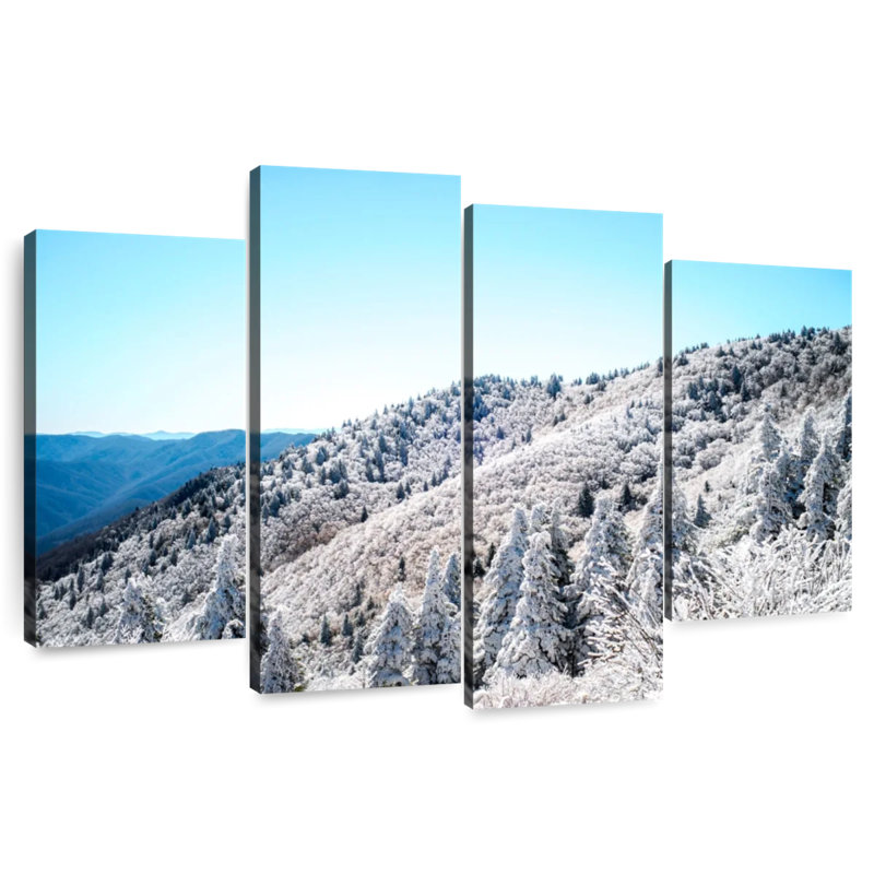 Alvord Snowy Mountain Landscape, 42" H x 68" W