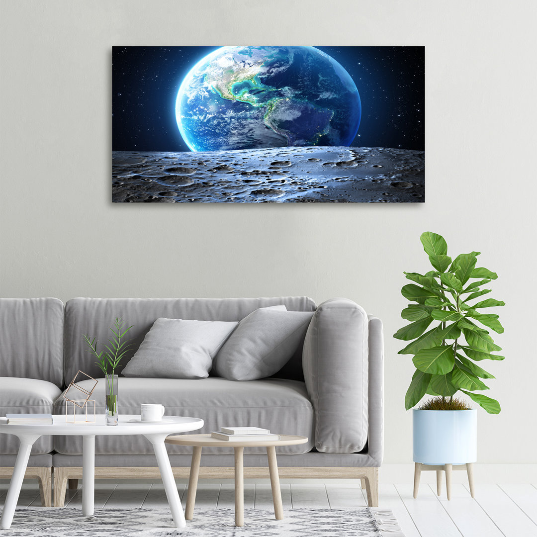 Planet Erde - Kunstdrucke auf Leinwand - Wrapped Canvas