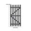 Caskey Garden Wood Fence Gate with Latch-1133303407