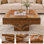Table basse à motif de diamants broyés-1449884206