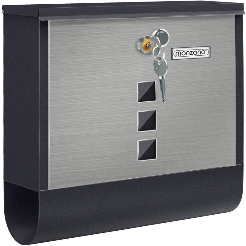 Steel Wall Mounted Post Box