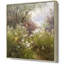 Misty Garden Glow Framed Print Canvas-911207729-911207731