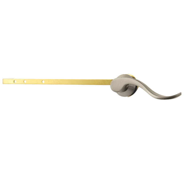 Kingston Brass NuWave Universal Front or Side Mount Toilet Tank Lever, Brushed Nickel