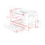 Lit superposé avec bureau et lit gigogne-54902907