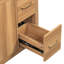 Meuble-lavabo en bois 36 po avec portes à fermeture en douceur, tiroirs et tablette réglable