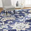 Tapis bleu marine Mountview-598100188