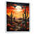 White Floater Framed