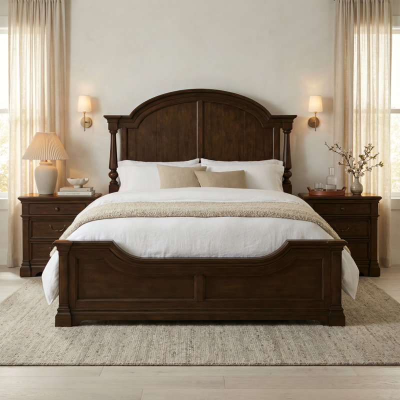Tawona King Poster Bed & Two Nightstands Bedroom Set, King