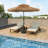 Carachure Lighted Hawaiian Style Thatched Umbrella-530215482