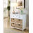 Flavius White Finish Console Cabinet-659893153